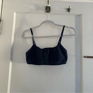 SKIMS navy Bralette Top cotton jersey size M